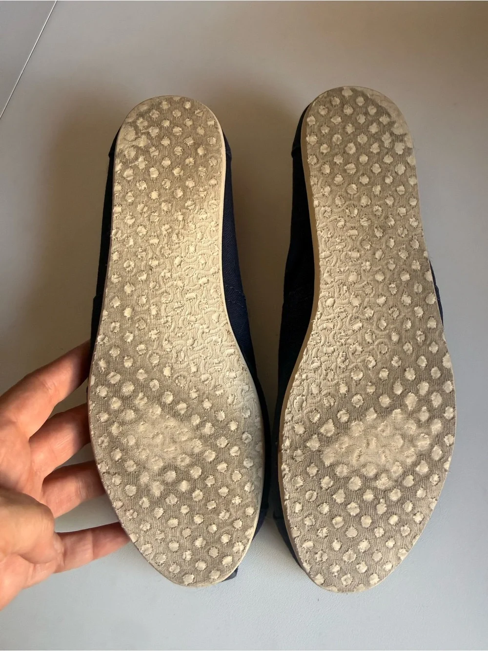 Toms Men's Slip-On Canvas Loafers - Dark Blue
